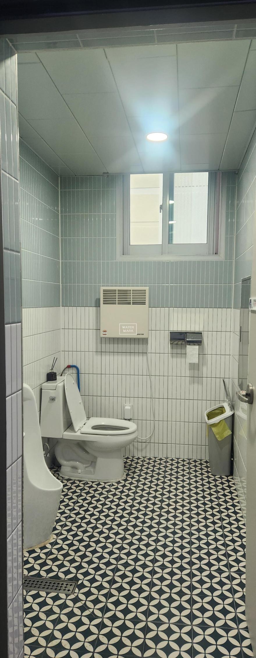 남자 화장실 리모텔링 공사
